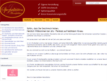 Tablet Screenshot of jos-spezialitaeten-manufaktur.de